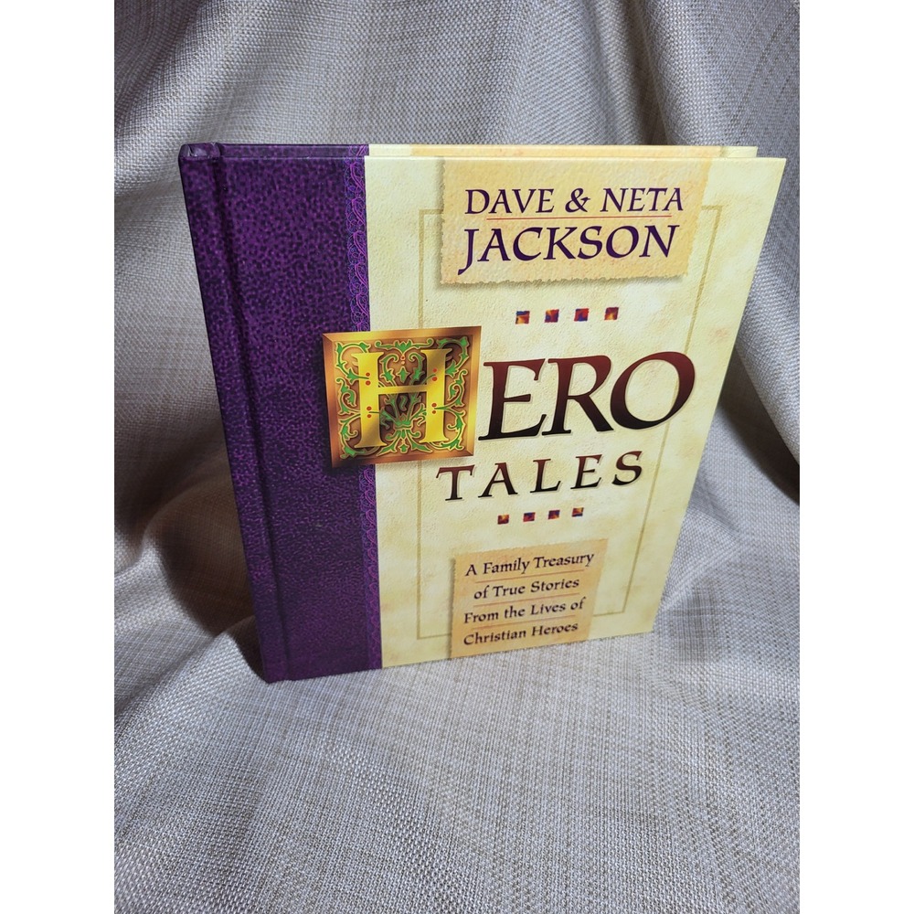 Hero Tales Christian Heroes Family Treasury Dave Neta Jackson Hardcover Book